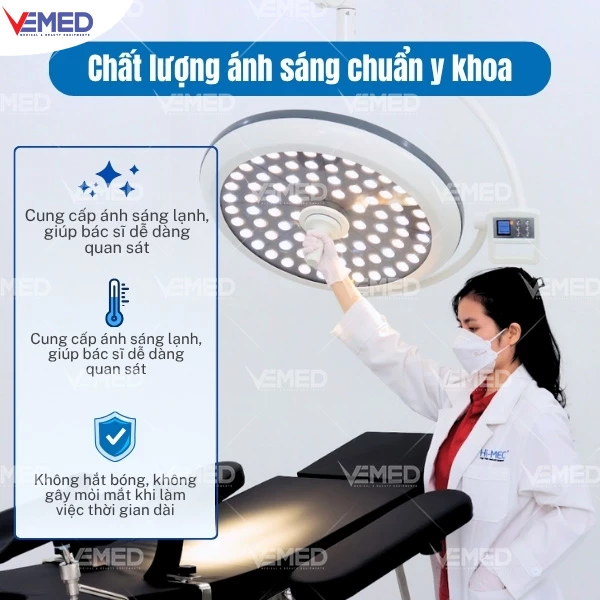 Chất lượng ánh sáng chuẩn y khoa