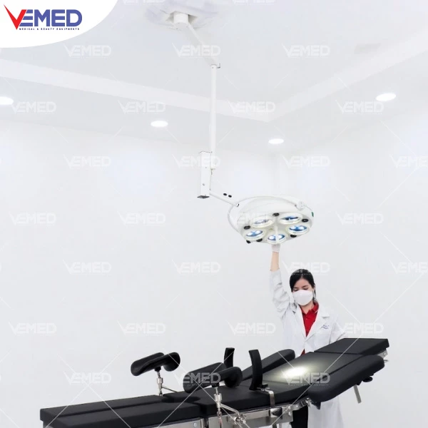 Thiết kế đèn phẫu thuật treo trần linh hoạt