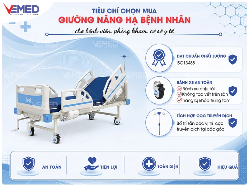 Hướng Dẫn Toàn Diện Về Giường Nâng Hạ Bệnh Nhân