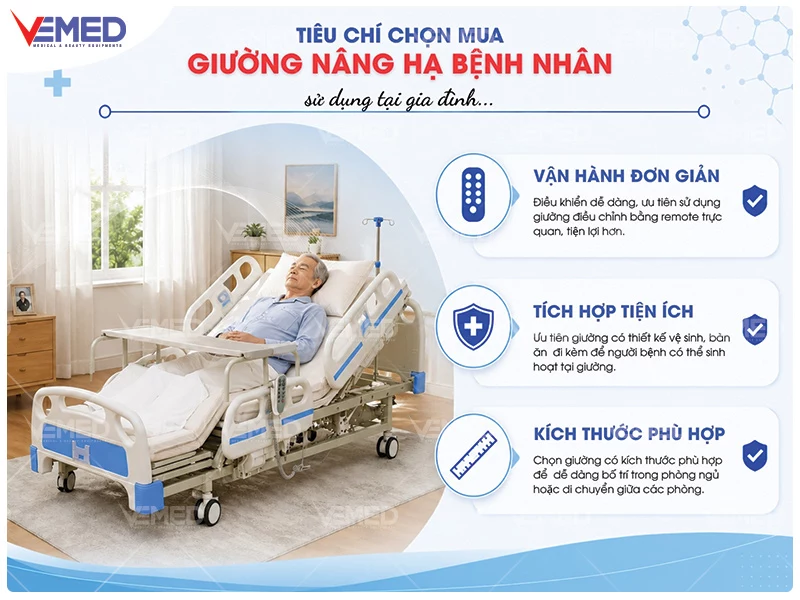 Hướng Dẫn Toàn Diện Về Giường Nâng Hạ Bệnh Nhân