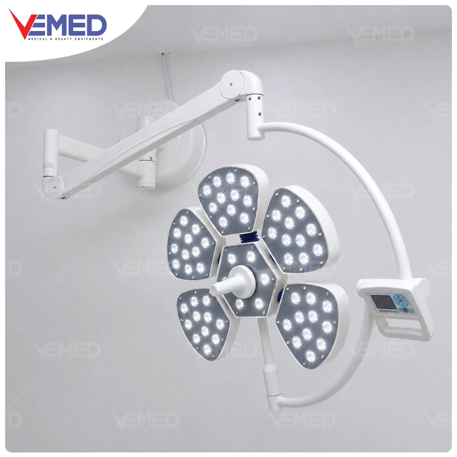 Đèn mổ treo tường Hi-MEC Petal 5 với hệ thống tay đỡ điều chỉnh