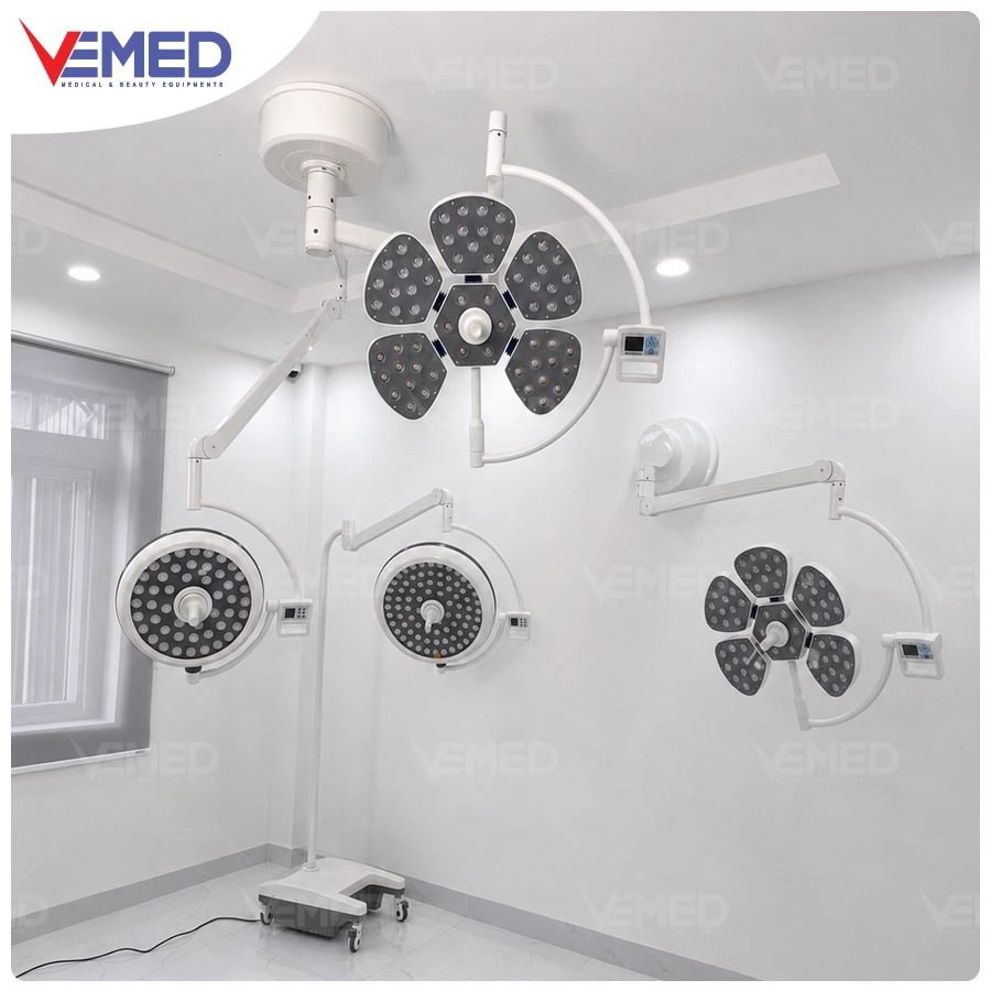 So sánh các loại đèn mổ di động, treo trần, treo tường đến từ thương hiệu HI-MEC