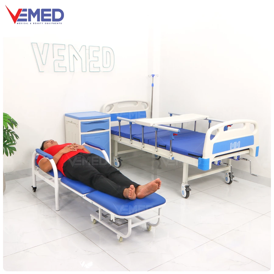 Hình ảnh thực tế khi sử dụng ghế người chăm bệnh ở phòng nội trú