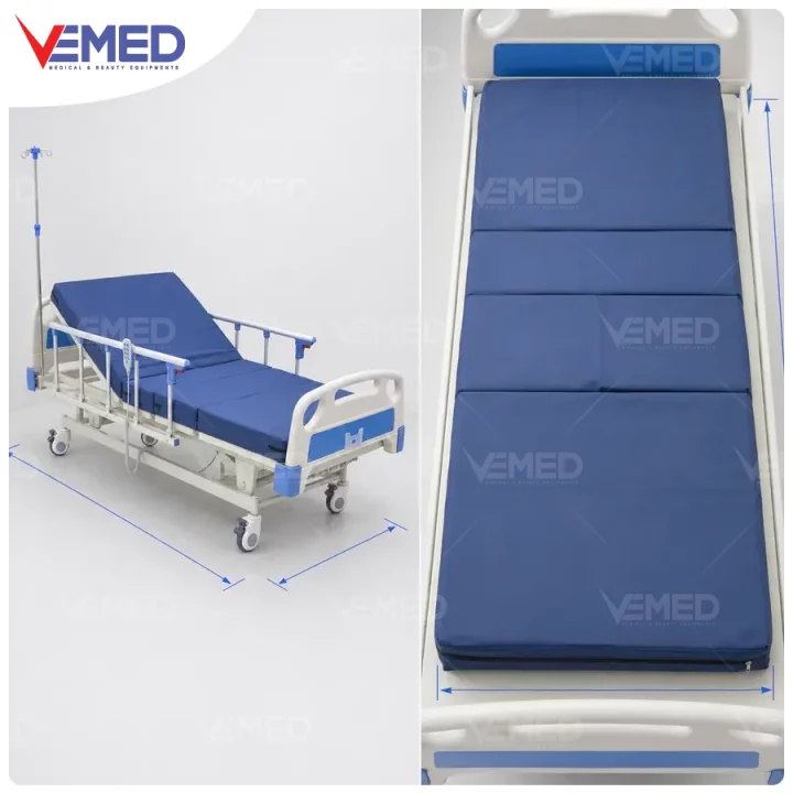 So sánh kích thước phủ bì và kích thước mặt nệm giường bệnh nhân